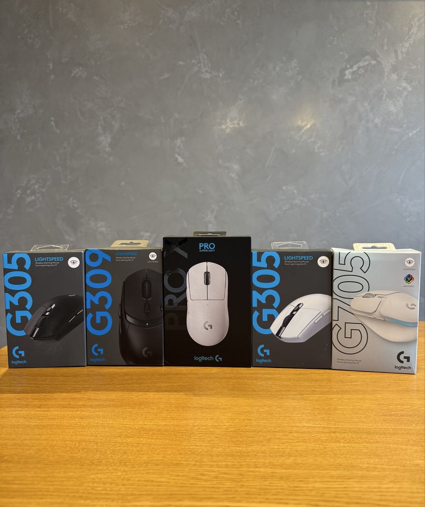 Мишка Logitech G305, G703, G705 G PRO Wireless та  G PRO X Wireless