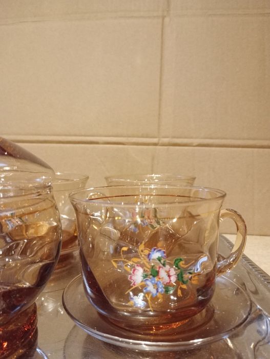 Zestaw kawowo - herbatciany