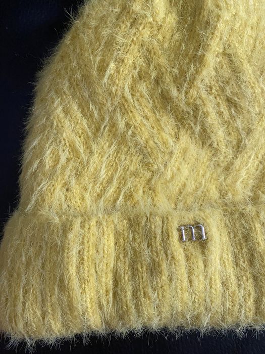 Czapka kobieca Monnari żółta wyrazista rozmiar S