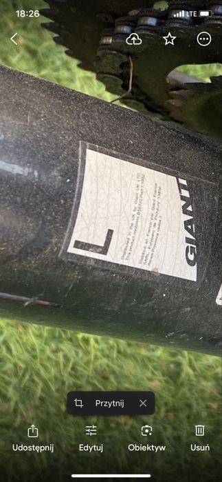 Rower Giant Revel 26", Made in Germany. Rama L. Stan bdb.