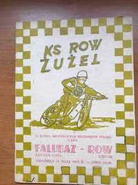 Program żużlowy DMP Row Rybnik - Falubaz Zielona Góra [Rybnik, 1985r.]