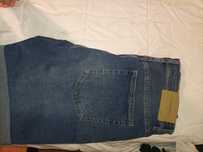 Calças jeans de ganga