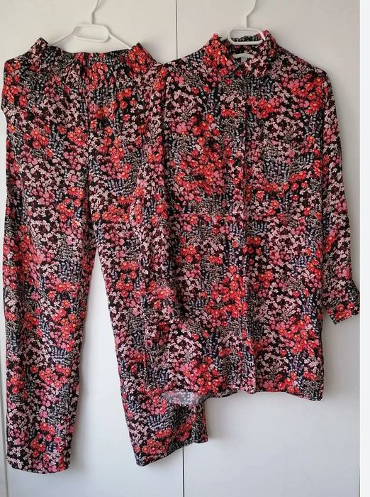 Zestaw h&M jak jedwab koszula + spodnie