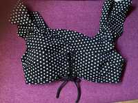 Bikini preto bolinhas oysho