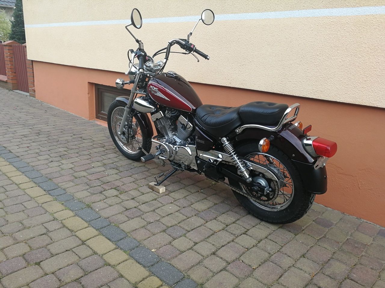 Yamaha virago 125 kat. B Niemcy transport niski przebieg 33tkm piękna