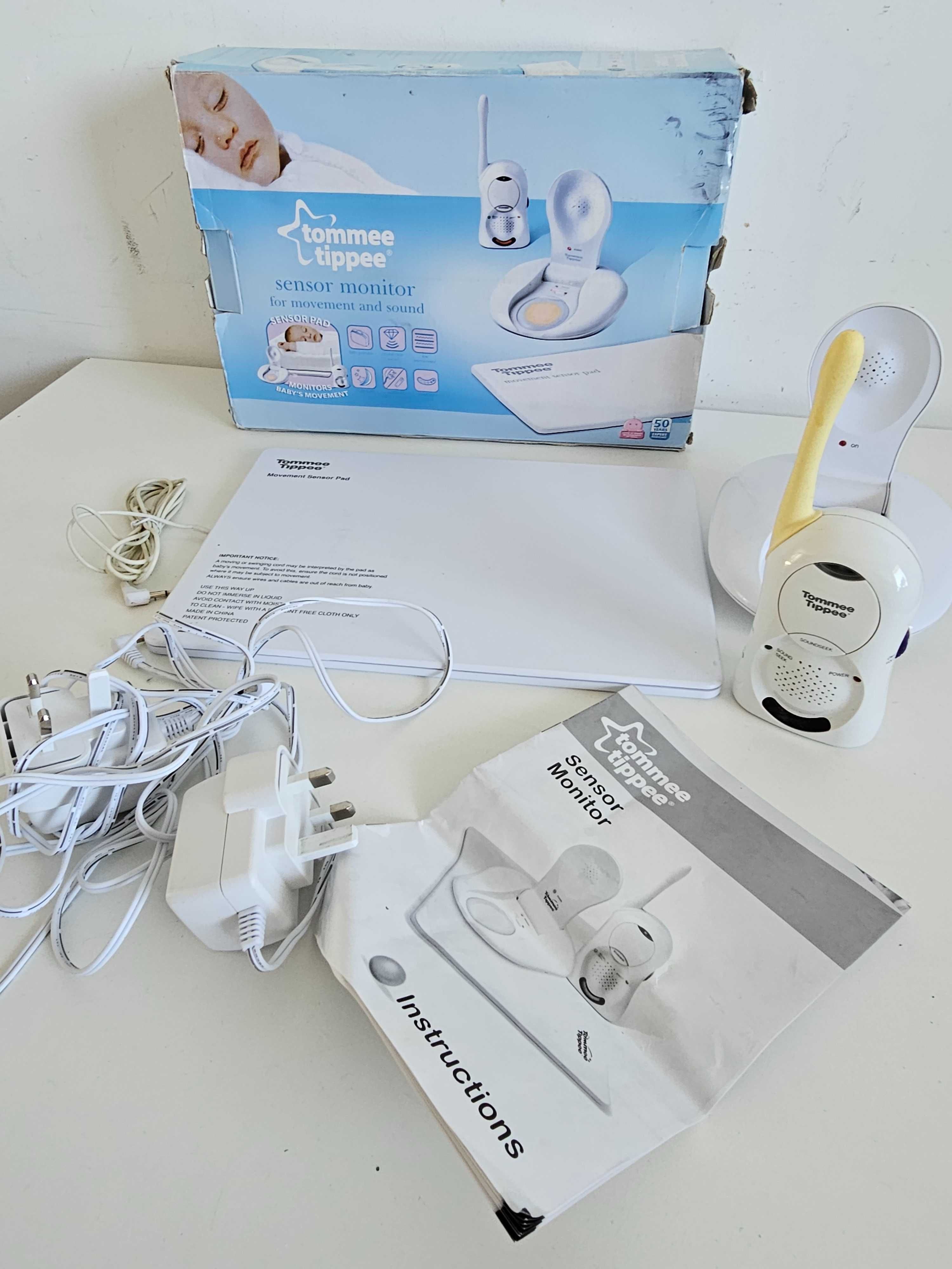 Tommee Tippee niania elektroniczna mata sensor ruchu