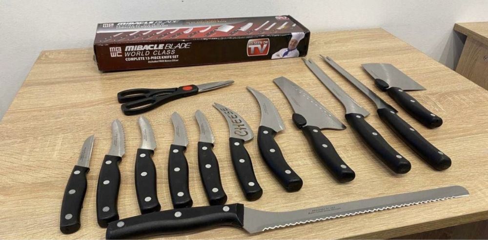 Набір ножів 12 в 1, набор ножей 12 в 1