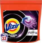 Kapsułki do prania Vizir platinum pods plus lenor 33szt do ciemnego
