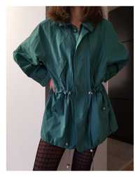 Zielona wiosenna kurtka super vintage (S-L) #lata80 #modapowraca