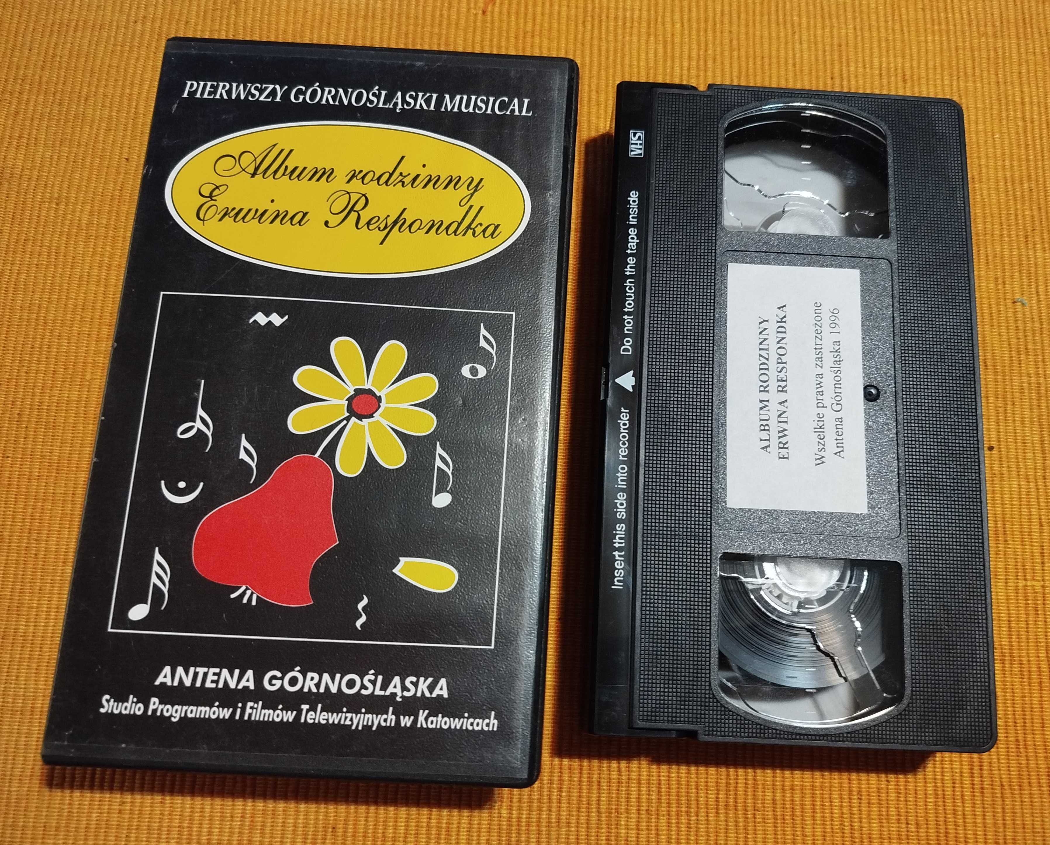 Album rodzinny Erwina Respondka VHS pierwszy górnośląski musical