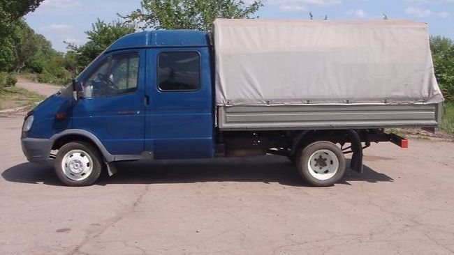 Грузоперевозки. Газель Дуэт грузчики до 2 тонн