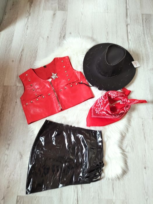 Strój kowbojki na bal rozmiar M