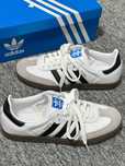 Nowe buty_Adidas_Saamba0G_White_'B75806" unisex_Obuwie sportowe R.37