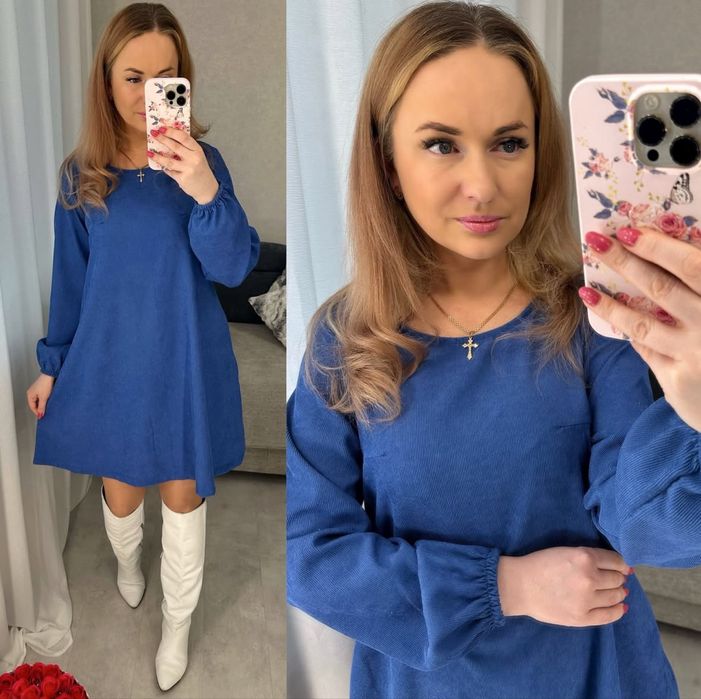 Сукня мікровельвет 42-44