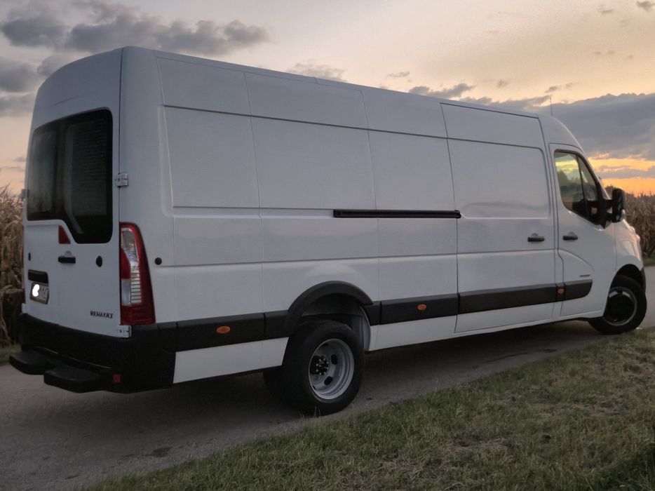 Renault Master 2.3 125KM_MAX_Bliźniak_Salon PL_Opel Movano_4.35m paki