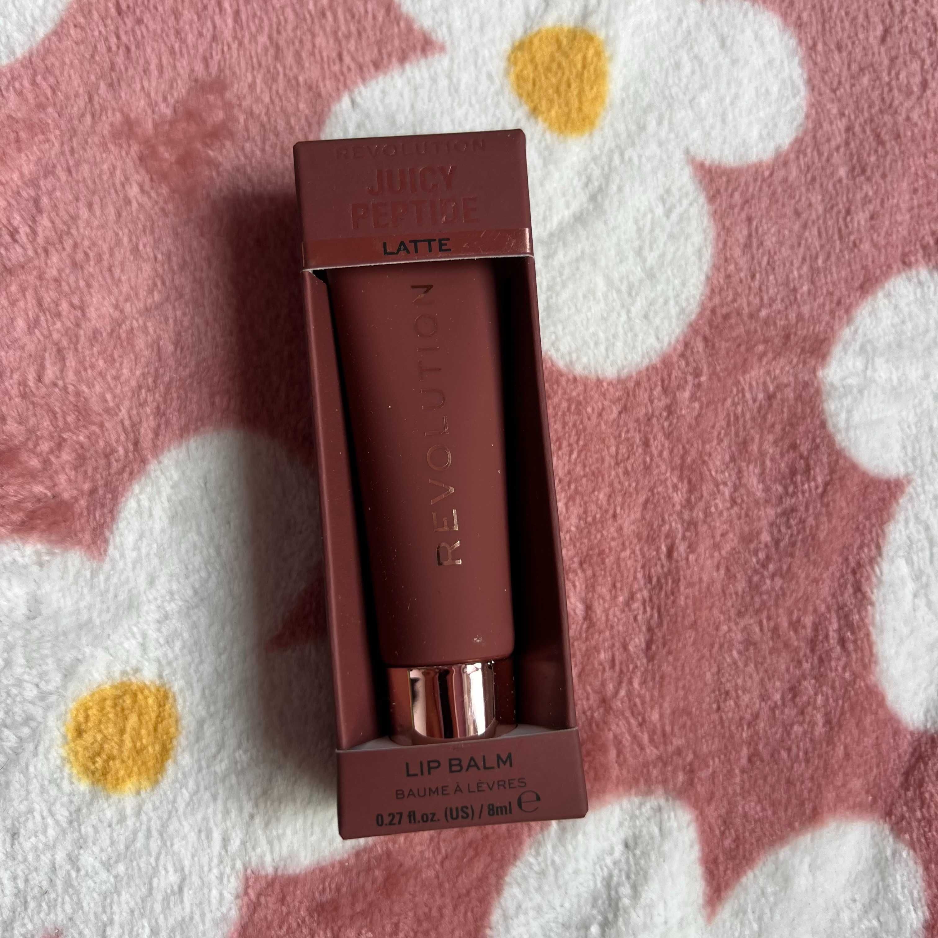 makeup Revolution – Juicy Peptide – Balsam do ust jak błyszczyk latte