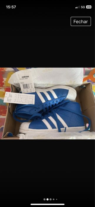 Sapatinhas botim unisexo “ ADIDAS “ (Pro model Animal)  37,5