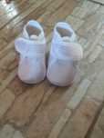 Buty niechodki niemowlęce na chrzest rozmiar 16/17