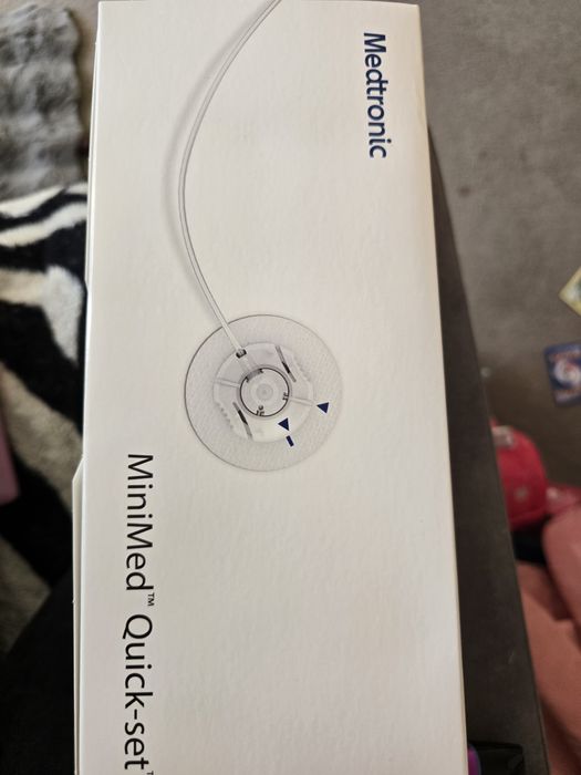 Wkłucia teflonowe Quick-set MiniMed Medtronic 6mm 80cm
