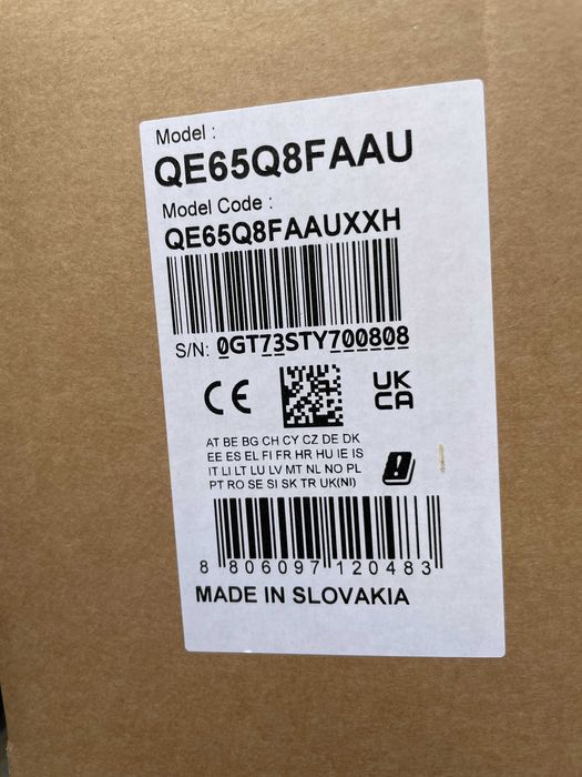 Телевізор Samsung QE65Q8F НОВИНКА 2025 Нові! Запечатані!