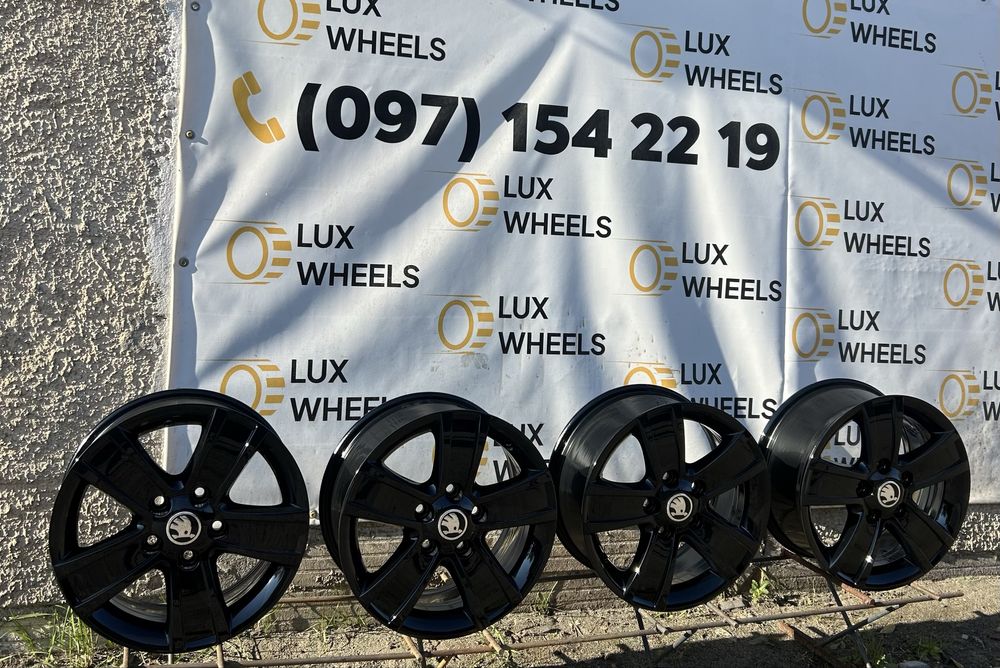 Диски Шкода Октавія А5 5/112r15 ідеал !!
