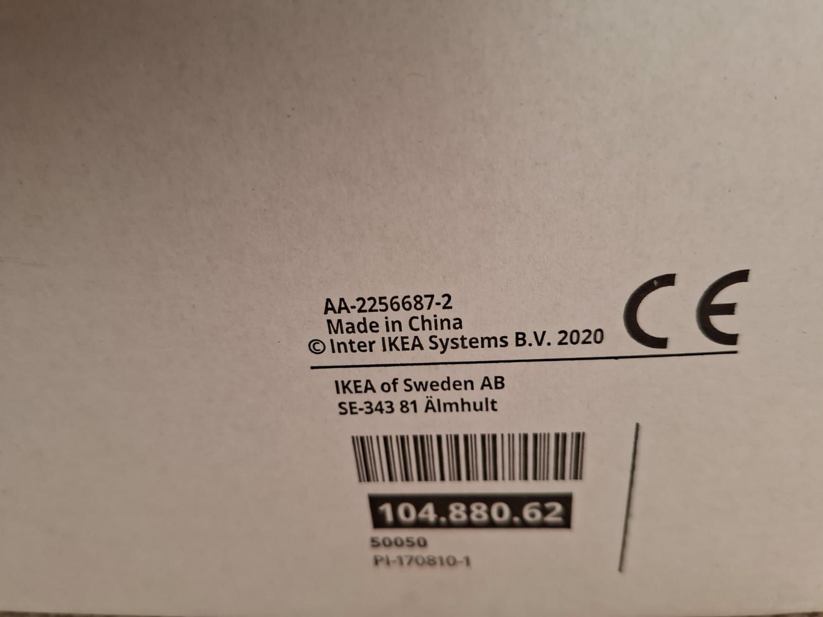IKEA FÖRNUFTIG oczyszczacz powietrza czarny