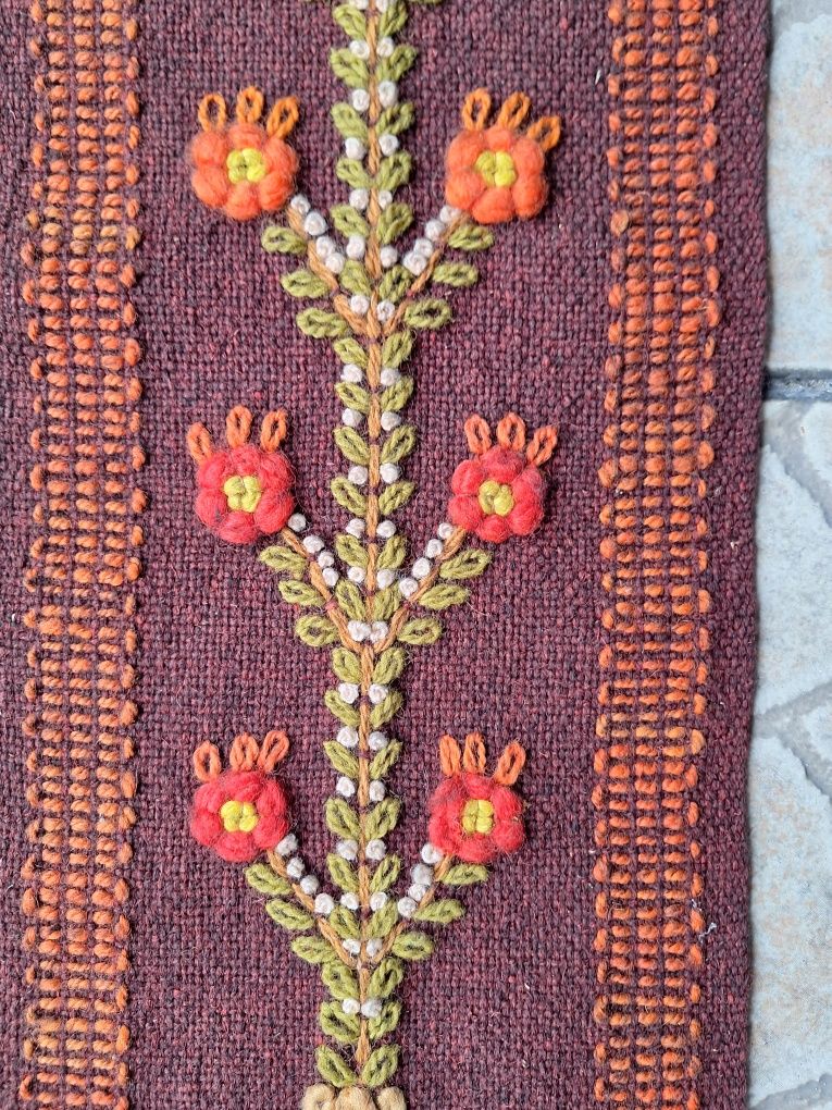 Kolekcja PRL stara makatka kilim  Cepelia