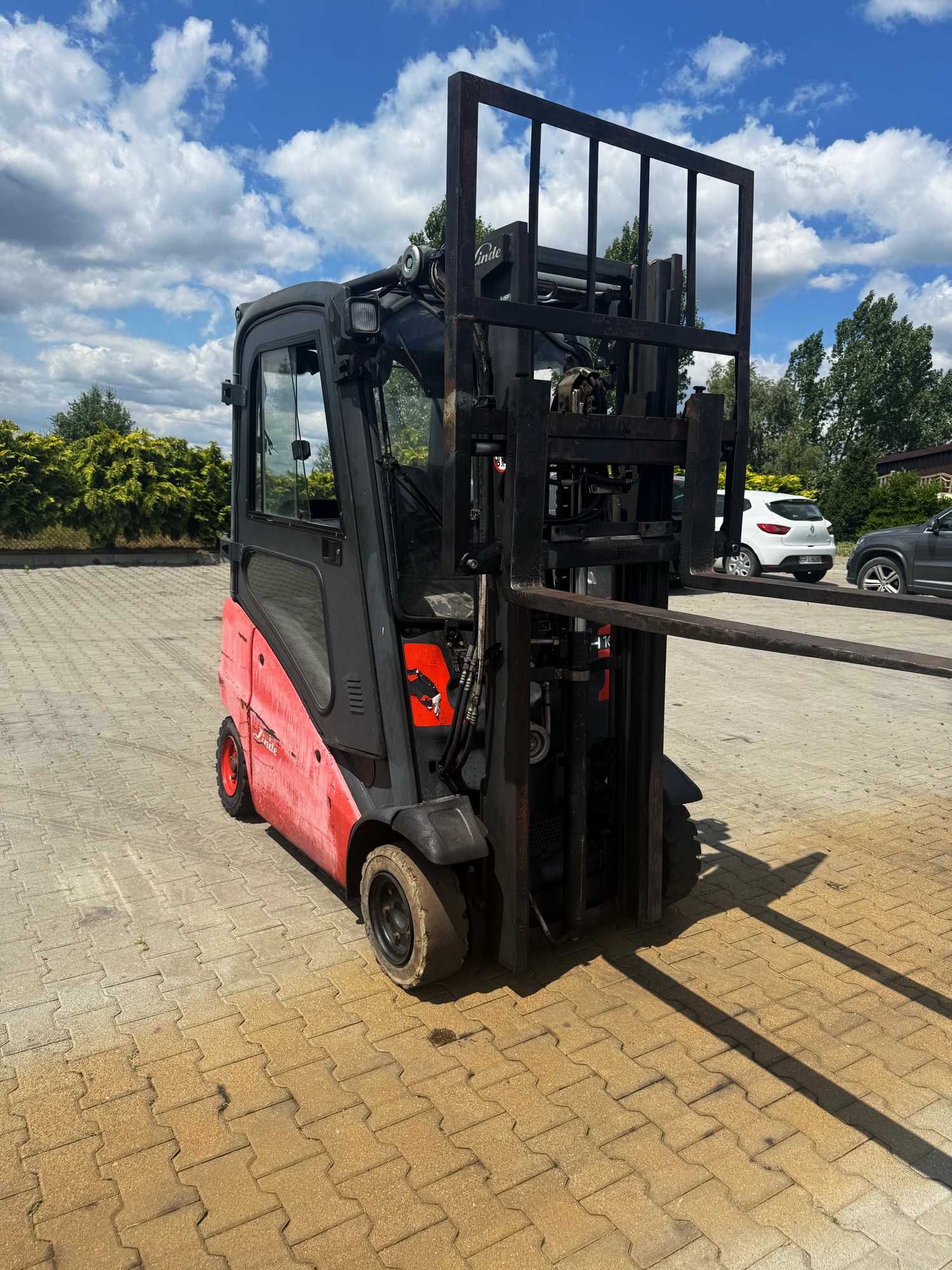 wózek widłowy LINDE H16T LPG 1600kg 3.15m kabina wolny skok przesuw