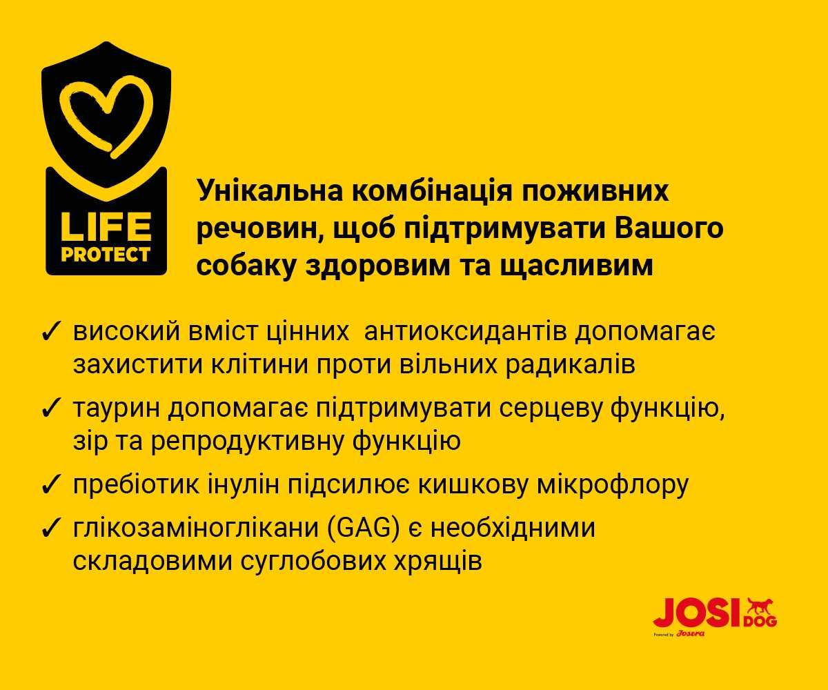 JosiDog Junior 15кг від Josera. Преміум корм для цуценят з 2 міс.