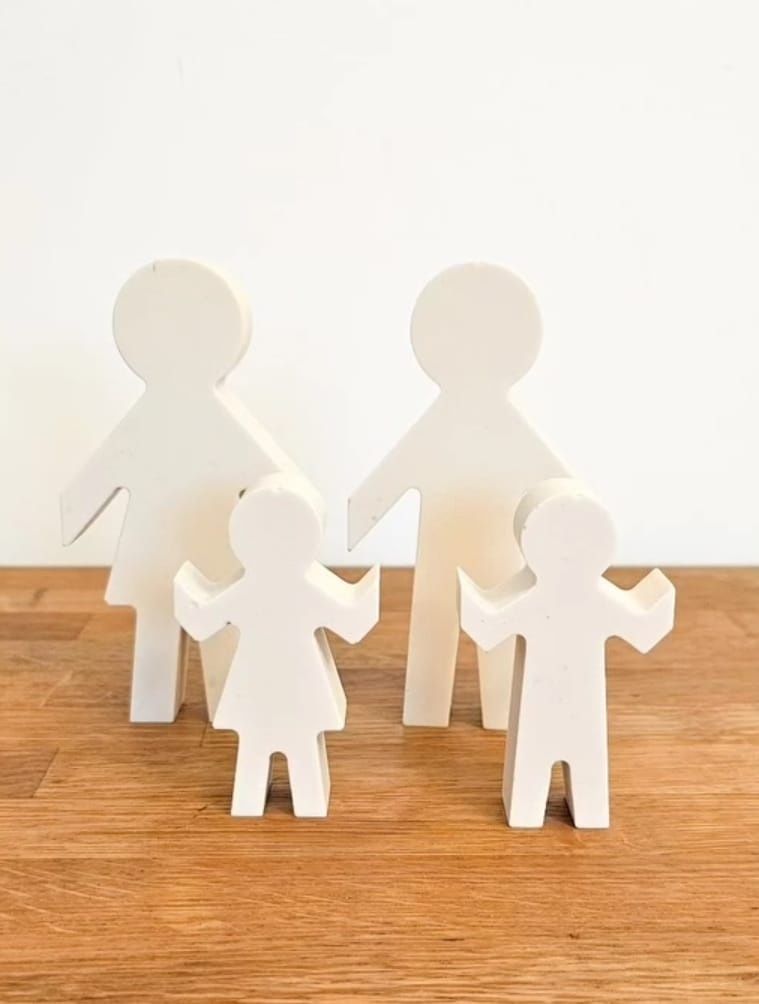 Figuras em Jesmonite
