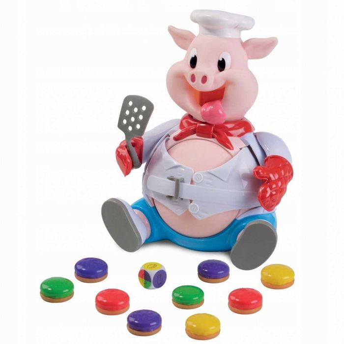 piggy pop 3.0 gra zręcznościowa nakarm świnkę, rzuć kostką i wygraj!
