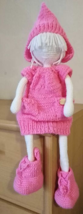 Lalka na szydełku