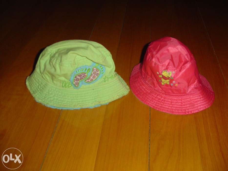 2 Chapéus Menina 1 Ano