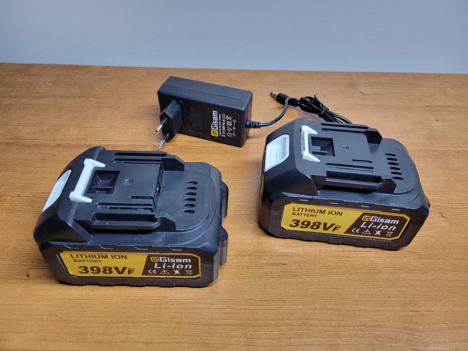 Pack 2 baterias Gisam 398Vf (encaixe tipo Makita 18v)