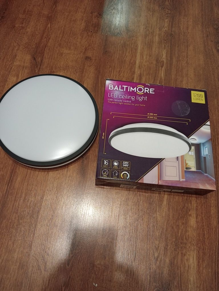 Lampa sufitowa led nowa