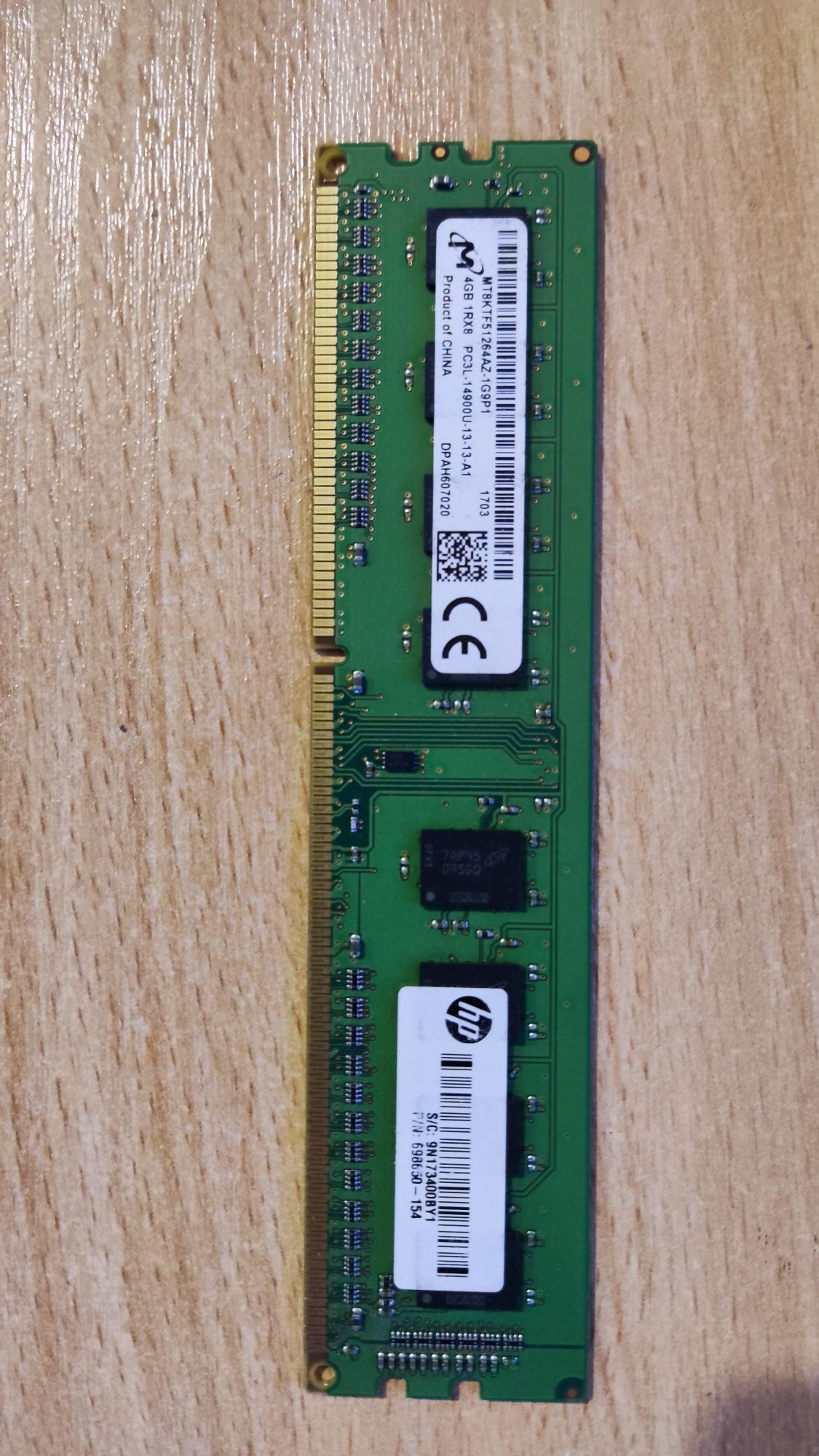 Продается память 4GB DDR3 Micron MT8KTF51264AZ-1G9P1