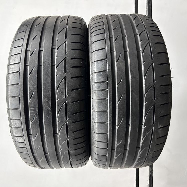 2шт бу літо RunFlat 255/45/R17 6мм Bridgestone Potenza S 001 RUNFLAT