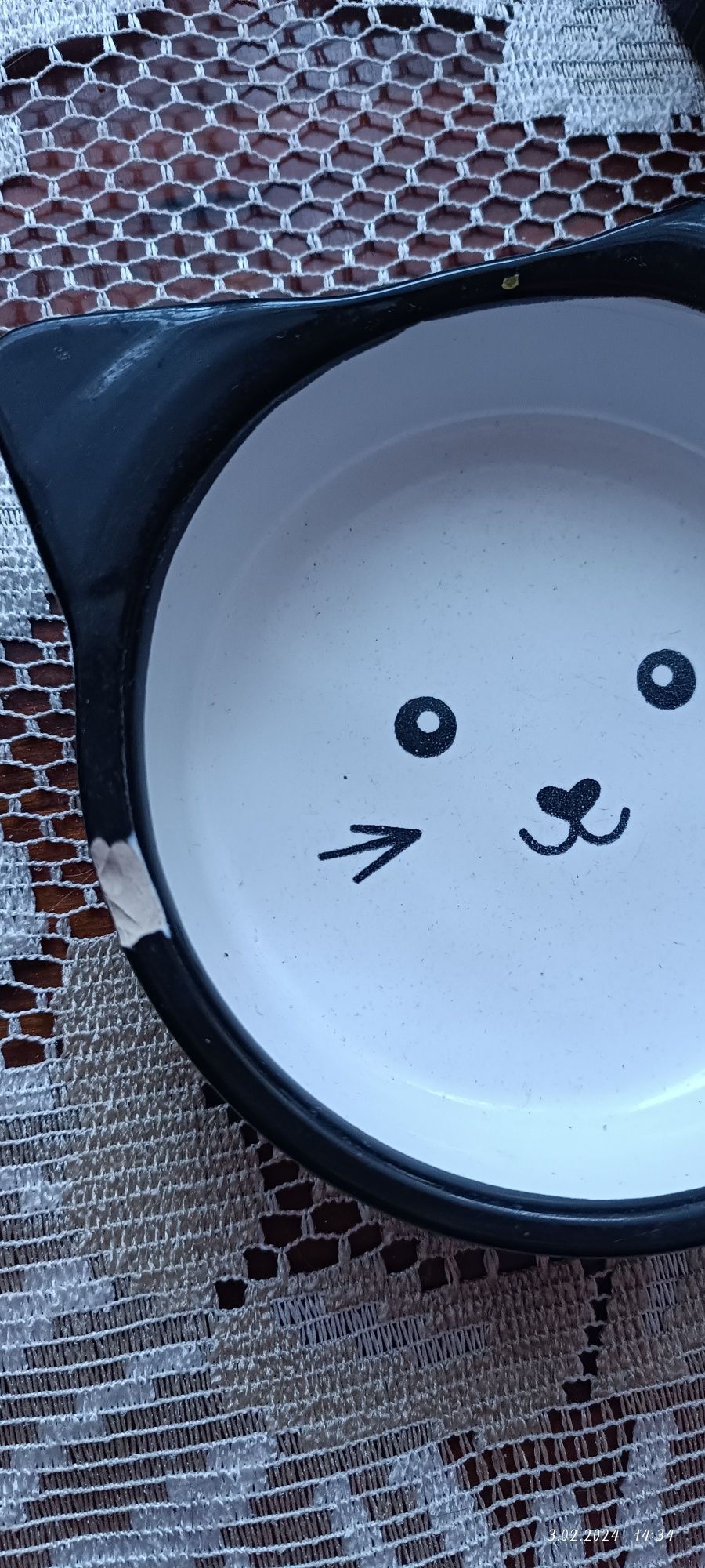Miski ceramiczne dla kota