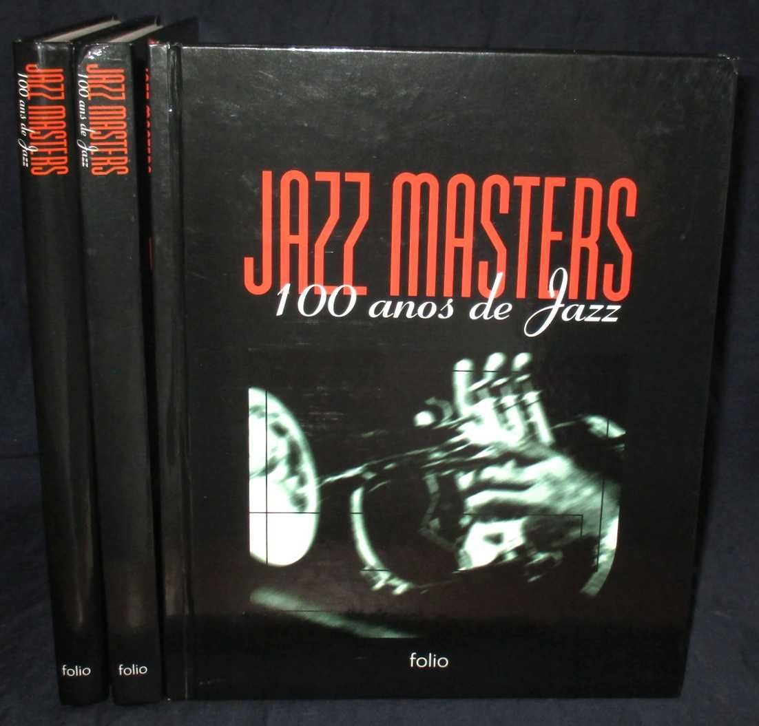 Livros Jazz Masters 100 Anos de Jazz 3 volumes Completo