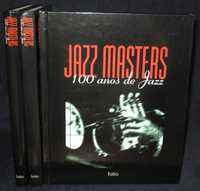 Livros Jazz Masters 100 Anos de Jazz 3 volumes Completo