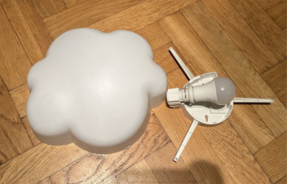 Lampa sufitowa chmurka IKEA