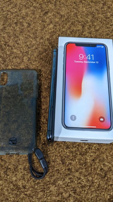iPhone X 256GB Space Neverlock 100% акум. 64 128 айфон xs max 11 12