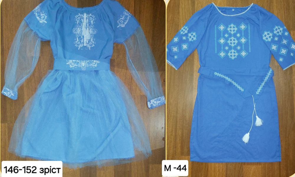Family look вишиванки дівчинка  146-152, мама 44р
