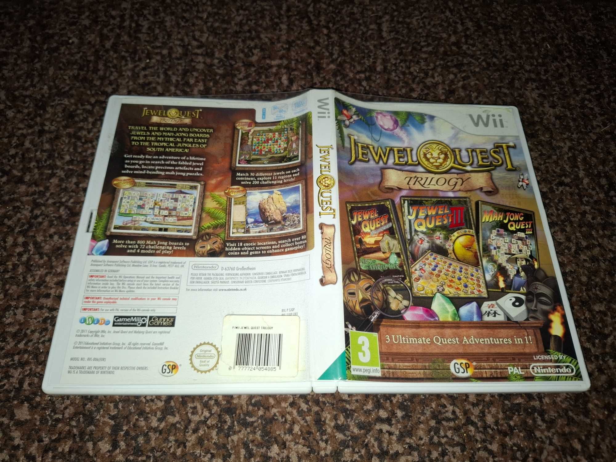 Jewel Quest Trilogy - Nintendo Wii