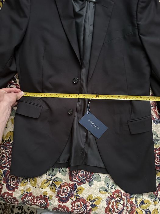 Новий чоловічий піджак Pier One чорний розмір 48 (М)