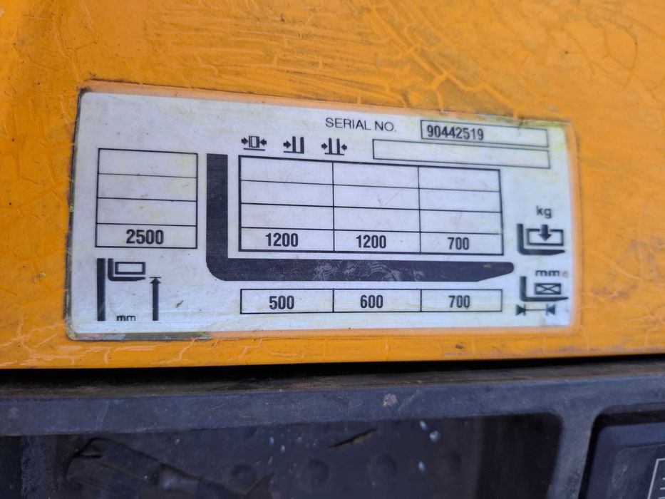 Wózek paletowy elektryczny Jungheinrich EJC 112 rok 2014