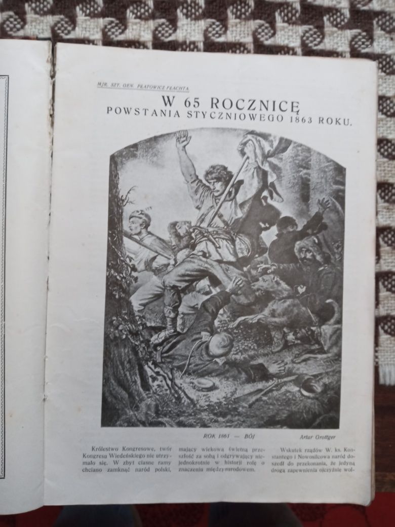 Czasopismo Na Straży rocznik 1928 styczeń  listopad numery 1-21 UNIKAT