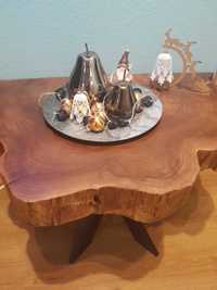 Plastry drewna dąb, modrzew, orzech, klon. Na na stolik, dekoracje itp