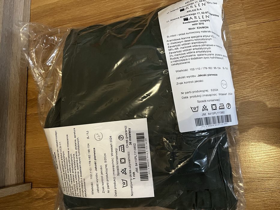 Kombinezon czołgisty MON