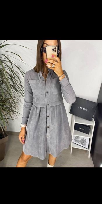 Плаття, сукня-халат вельветова 42-44